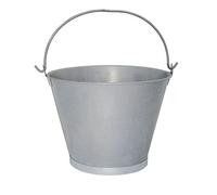 Wolfpack 5060016 - conico secchiello zincato, con anello, 25 x 19 cm, 6 l