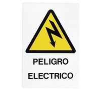 Wolfpack Linea Profesional 15050515 Cartel Peligro Electrico 30x21, Cranberry