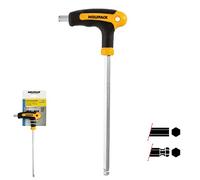 WOLFPACK LINEA PROFESIONAL 2104535 Chiave a brugola con Impugnatura a Sfera a T 10,0 mm. con Gancio, colorato, único