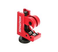 WOLFPACK LINEA PROFESIONAL 2160705 Cortador Tubos Mini De Ø 3 A 22 mm. Cuerpo Realizado Aluminio y Rodel en Acero Templado. Target, Cranberry, único