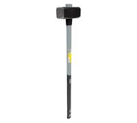 WOLFPACK LINEA PROFESIONAL 2500200 Manico in Fibra di Vetro 3 kg. Testa forgiata, con Anello Anti-Vibrazione, Mazza/porro, Multicolore, único