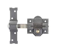 Wolfpack Linea Profesional 3102130 Cerrojo b-6 Llave 2 Lados de 165mm Cilindro Redondo de 50mm, Cranberry