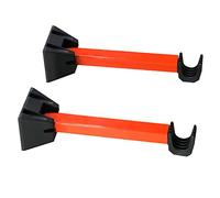 WOLFPACK LINEA PROFESIONAL 5411215 Soporte para Bici Pared Doble Gancho, Unisex