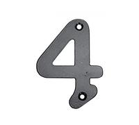 WOLFPACK LINEA PROFESIONAL 76124-N El Zorro 76124-N-Numero, 100 mm, Ferro, Taglia unica