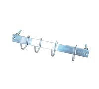 WOLFPACK LINEA PROFESIONAL Asta per Appendere intarsiati, in Acciaio Inox, 1000 mm, Inossidabile