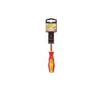 WOLFPACK LINEA PROFESIONAL Cacciavite piatto isolato certificato VDE 1.000 V. 0,4 Ø 2,5 x 75 mm