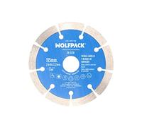 WOLFPACK LINEA PROFESIONAL Disco diamantato Ø 115 mm. Pietra, mattoni, refrattari, blocchi di cemento. Segmento diamantato 10 mm.