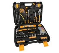 WOLFPACK LINEA PROFESIONAL Set di attrezzi 140 pezzi con valigetta