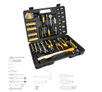 WOLFPACK LINEA PROFESIONAL Set di attrezzi 160 pezzi con valigetta