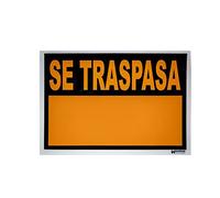 WOLFPACK LINEA PROFESIONAL Wolfpack 15056020 Cartel Se Traspasa 50x35 cm, Negro