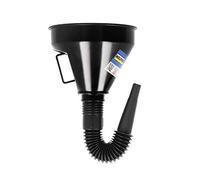 Wolfpack Linea Professionale Imbuto Largo Ø 145 mm con prolunga Flessibile e Filtro Metallico. Imbuto gasoile, Imbuto a Benzina, Imbuto combustibile