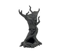 Wolfprint Albero maledetto con teschio torre cubo | DND Dice Tower Tabletop RPG P&P DSA Fantasy Dungeons Dragons