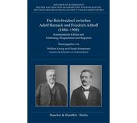 Wolfram Kinzig Der Briefwechsel zwischen Adolf Harnack und Fr (Copertina rigida)