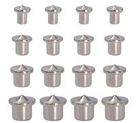 Wolfride - Set di 16 tasselli e tenoni centrali per tasselli, perno centrale per tasselli, per l'allineamento dei tasselli