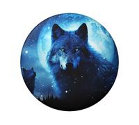 Wolfs Spille a bottone 1 Pc, 6,1 cm rotondo pulsante distintivo metallo foto foto personalizzato pin pulsanti kit per forniture artigianali Natale progetti fai da te feste, Misura unica, Nessuna