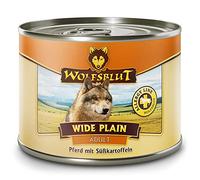Wolfsblut Alimento per cani adulti Wide Plain - 200 g (confezione da 6)