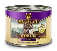 Wolfsblut Cibo per cani adulti Black Bird - 200 g (confezione da 6)
