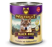 Wolfsblut Cibo per cani adulti Black Bird - 800 g (confezione da 6)