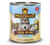 Wolfsblut Cibo per cani adulti Cold River - 800 g (confezione da 6)