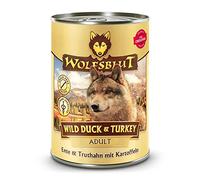 Wolfsblut Cibo per cani adulti Wild Duck & Turkey - 395 g (confezione da 6)