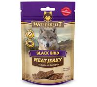 WOLFSBLUT Meat Jerky Black Bird - Snack per Cani - 80 g
