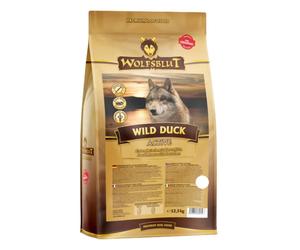 WOLFSBLUT Wild Duck Active Alimento secco per cani attivi con anatra e patate 12,5 kg