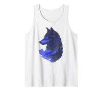 Wolfskopf Wolfssilhouette Lupi Montagne Avventura Natura Lupo Canotta