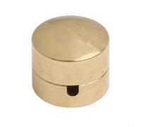 Wolfston - Smorzatore in ottone regolabile per strumenti a corda, riduce le risonanze indesiderate nello studio musicale, oro, 11 x 12 mm