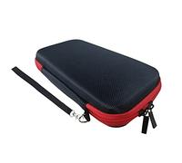 WOLFTEETH Sigaretta Elettronica Vape Bag Custodia Portatile da Viaggio EVA Dura per Ecig Mods Batteria Liquida RDA RTA Atomizzatori Accessori, Doppia Cerniera, Vuoto e No Liquido No Nicotina/Rosso 04