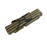 WolFum Borsa da pesca impermeabile a 3 strati Borsa porta mulinello portatile per canna da pesca Borsa per attrezzatura da pesca con 3 tasche laterali Raddoppia il comfort