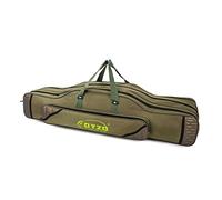 WolFum Porta canna da pesca portatile Borsa per attrezzi per canna da pesca Custodia per mulinello Organizzatore Attrezzatura da pesca Attrezzatura Raddoppia il comfort