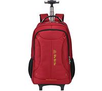 WolFum ZHANGQIANG 2 Ruote Bagaglio a Mano Valigia Cabina Leggera Trolley Semplice Borse da Viaggio/Zaino Trolley da Trasporto - Nero/Rosso (Colore : 8520 Rosso, Dimensioni : 30 * 20 * 48.5cm)