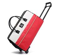 WolFum ZHANGQIANG 3 in 1 Trolley con Ruote Approvato da Cabina Borsa da Viaggio Zaino da Volo Bagaglio a Mano Valigia da Cabina (Colore : Blu, Dimensioni : Small) Raddoppia il Comfort