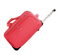 WolFum ZHANGQIANG Trolley leggero Borsa da viaggio con ruote Borsa da viaggio unisex Borse da viaggio per bagaglio a mano (Colore: Rosa, Dimensioni: 29 * 28 * 51 cm) Raddoppia il comfort