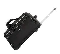WolFum ZHANGQIANG Trolley leggero Borsa da viaggio con ruote Borsa da viaggio unisex Borse da viaggio per bagaglio a mano (Colore: Rosa, Dimensioni: 29 * 28 * 51 cm) Raddoppia il comfort