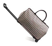 WolFum ZHANGQIANG Valigia Trolley da viaggio Bagaglio a mano Borsa da viaggio Super leggera 51 cm 2,6 Kg 2 ruote, (Colore : Cerchio rosso, Dimensioni : Grande) Raddoppia il comfort