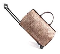 WolFum ZHANGQIANG Valigia Trolley da viaggio Bagaglio a mano Borsa da viaggio Super leggera 51 cm 2,6 Kg 2 ruote, (Colore : Cerchio rosso, Dimensioni : Grande) Raddoppia il comfort