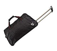 WolFum ZHANGQIANG Valigia Trolley da viaggio Bagaglio a mano Borsa da viaggio Super leggera 55 cm 2,4 Kg 2 ruote, (Colore : Nero, Dimensioni : Grande) Raddoppia il comfort
