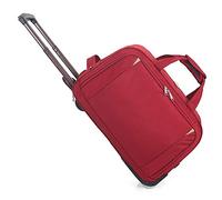 WolFum ZHANGQIANG Valigia Trolley da Viaggio Borsa da Viaggio per Laptop con 2 Ruote Borsa da Viaggio Bagaglio a Mano Valigia (Colore : VIOLA, Dimensioni : Small) Raddoppia il Comfort