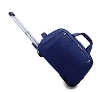 WolFum ZHANGQIANG Valigia Trolley da Viaggio Borsa da Viaggio per Laptop con 2 Ruote Borsa da Viaggio Bagaglio a Mano Valigia (Colore : VIOLA, Dimensioni : Small) Raddoppia il Comfort