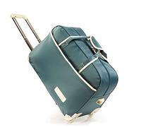 WolFum ZHANGQIANG Valigia Trolley da Viaggio Massimo - Trolley Approvato da Cabina Bagaglio a Mano (Colore: Marrone Scuro, Dimensioni: 47 * 25 * 30 cm) Raddoppia il Comfort