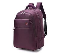 WolFum ZHANGQIANG Valigia Trolley da viaggio Valigia Bagaglio a mano Borsa da viaggio Super leggera (Colore : Nero, Dimensioni : Small(19)) Raddoppia il comfort