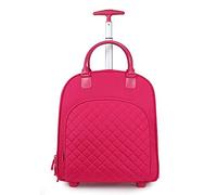 WolFum ZHANGQIANG Zaino Trolley 3 in 1 Cabina con Ruote Approvata Trolley Borsa da Viaggio Zaino da Volo Bagaglio a Mano Valigia (Colore : Nero, Dimensioni : 40 * 26 * 45cm) Raddoppia il Comfort