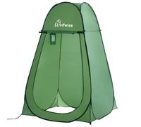 Wolfwise Tenda ad Apertura Istantanea Pop-Up, per Campeggio Spiaggia Bagno Spogliatoio Doccia Riparo Privato, WC, Toilet, Larghezza 47" (120 cm), Altezza 75" (190 cm), Verde