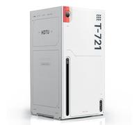 WOLIBEAR Custodia magnetica intelligente per console Xbox Series X, custodia protettiva Starfield per accessori Xbox Series X, in pelle PU di alta qualità e fodera interna morbida, edizione Starfield