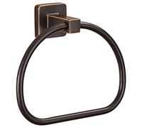 WOLIBEER Anello portasciugamani in bronzo,Supporto per asciugamani da bagno Montaggio a parete,Portasciugamani strofinato ad olio Portasciugamani rustico ORB Accessori per il bagno della fattoria