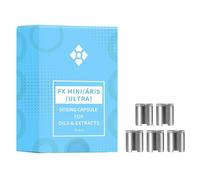 WOLKENKRAFT FX Mini (ULTRA) | ÄRiS (ULTRA) capsule dosatrici per estratti in acciaio inox | Set da 5 pezzi | Accessori originali per WOLKENKRAFT FX MINI (ULTRA) e ÄRiS (ULTRA) vaporizzatore