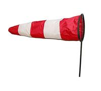 Wolkenstürmer Westwind Windsock, 75 cm, Oggetto di Decorazione Marittima e suoneria a Vento per Giardino e Balcone, incl. Asta in vetroresina