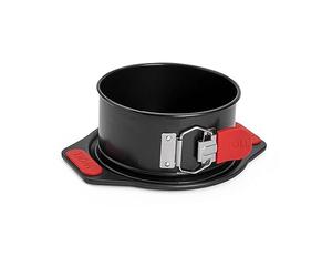 Woll Bakeware - Teglia apribile, Ø 14 cm, con fondo a prova di perdite, chiusura rapida e manici in silicone resistenti al calore fino a 230°C, senza PFAS, rivestimento antiaderente a doppio strato