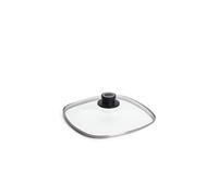 Coperchio in Vetro Quadrato 26 cm con pomolo